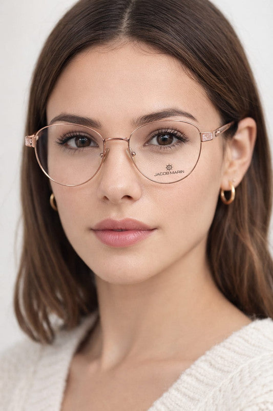 Fancy Full Rim Aviator Frame For Men & Women 53mm(Unisex)
