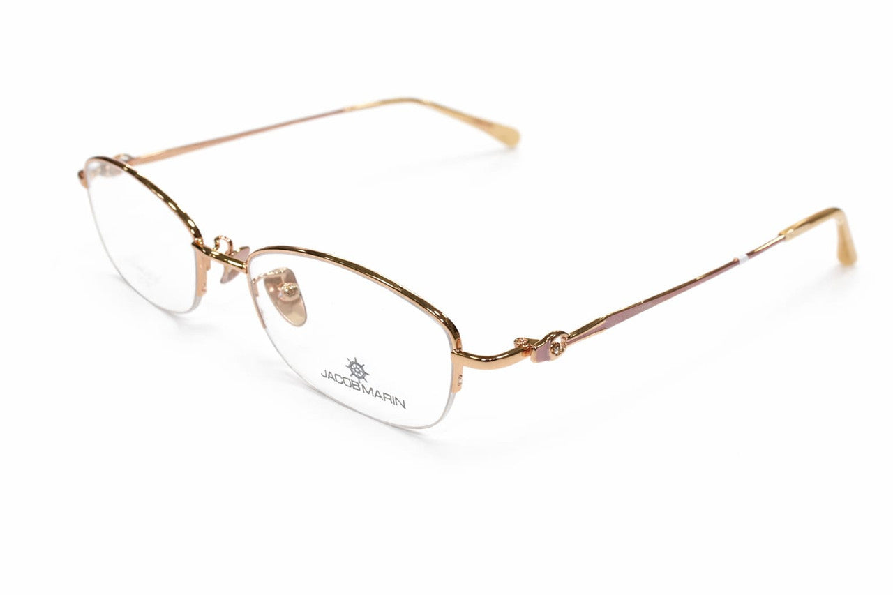 Fancy Half Rim Oval Frame For Women 142mm