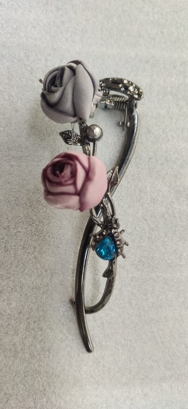 Women Set Of  Embellished Alligator Hair Clip