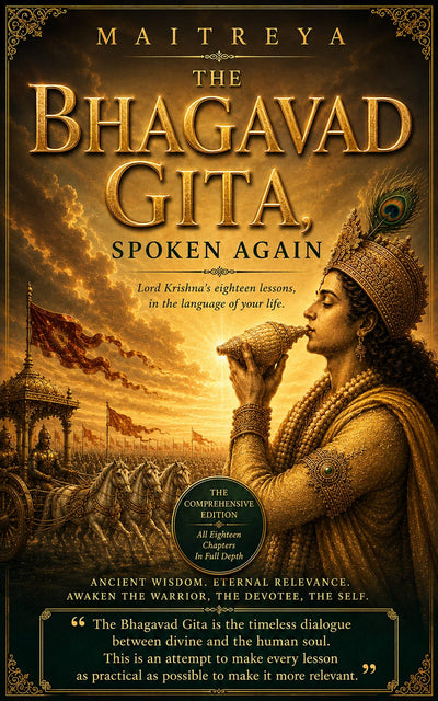 The Bhagavad Gita, Spoken Again: Lord Krishna’s eighteen lessons, in the language of your life   (Instant eBook)