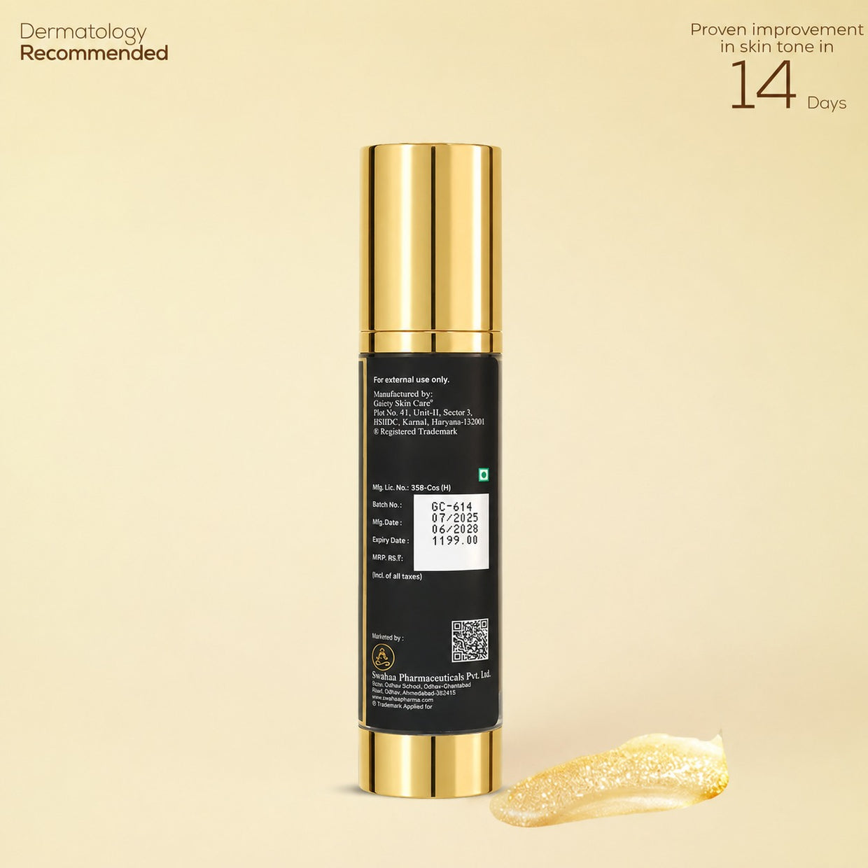 Gold Facewash – 24K Gold Dust (200ml)