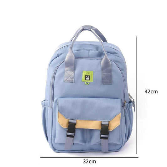 Classy But Not Classy Backpack For Everyone (Light blue) - HalfPe