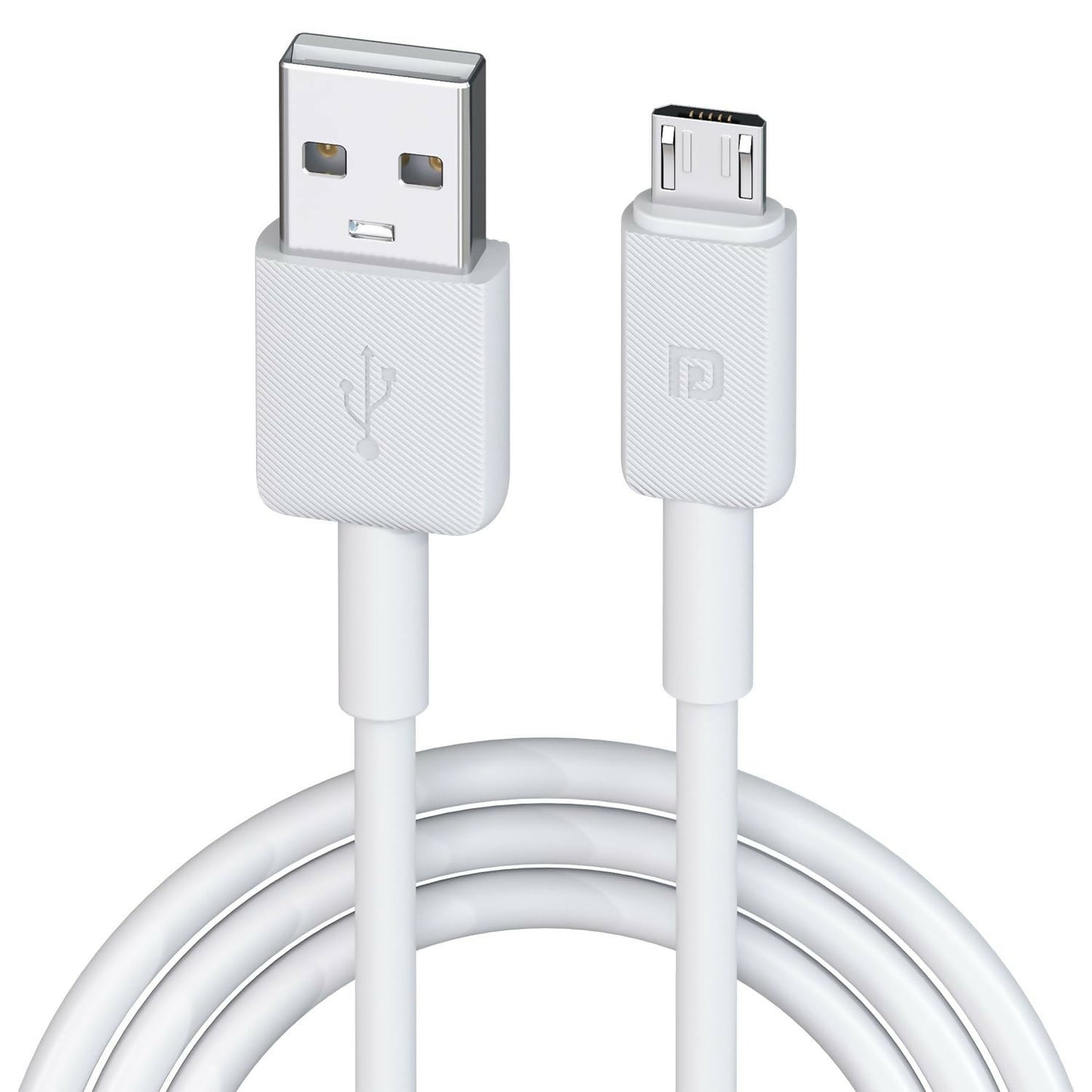 Portronics Konnect Link Micro USB Fast Charging Cable with 3.0A Output (White) Halfpe Deals