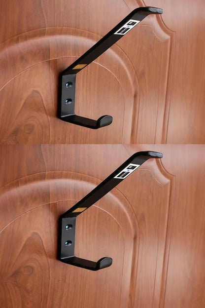 Heavy-Duty Over The Door Multi-Purpose Hook, No-Drill Door Hanger for Helmet, Bags, Clothes & Accessories WiNNY