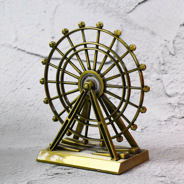 Metal Desktop Table Decoration Cabinet Wheel Tower (1 Pc) ABHI Mobiles