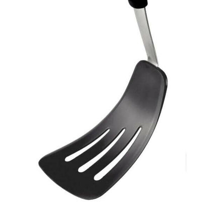 P-Plus International Flexible Silicone Spatula,Omelet Turner,Turner, 446F Heat Resistant - HalfPe