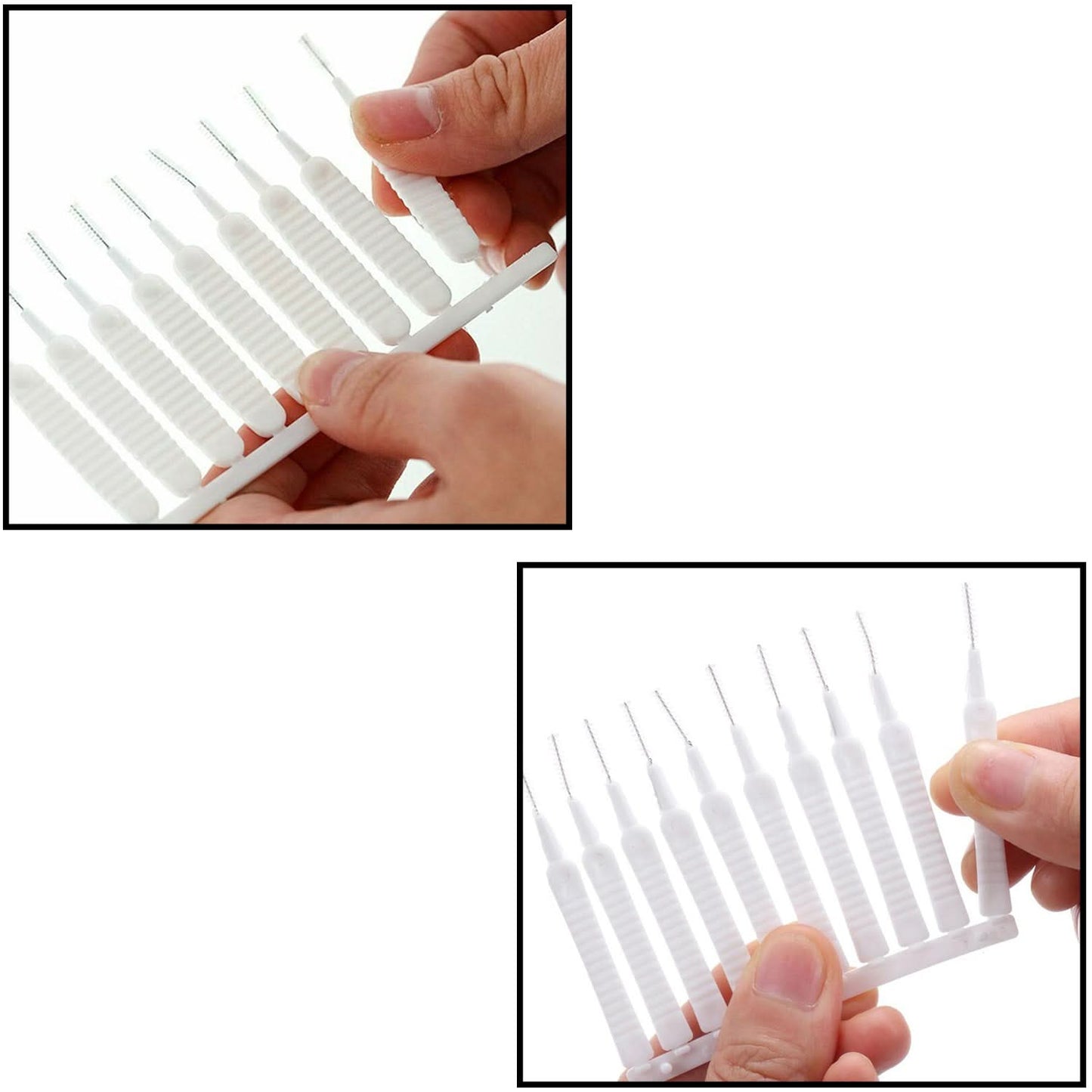 10pcs Shower Nozzle Cleaning Brush with Reusable Anti-Clogging Multifunctional Cleaner