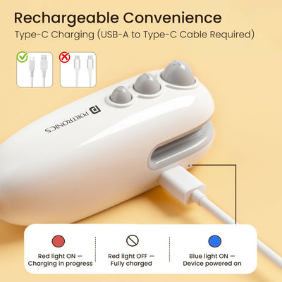 Portronics Locksy 2-in-1 Portable Mini Bag Sealer & Cutter with Type-C Rechargeable Battery, Magnetic Back, Strong Heating Seal Clip & Built-in Sharp Blade for Chips, Snacks & Travel Food Storage Halfpe Deals