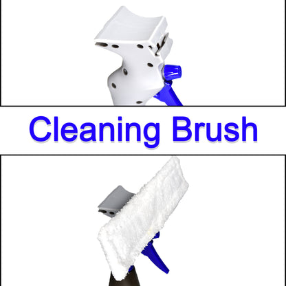 Plastic Easy Glass Cleaner 3 In 1 Spray Type Cleaning Brush Pack Of 1