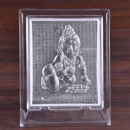 Acrylic Frame Laddu Krishna Medium - HalfPe