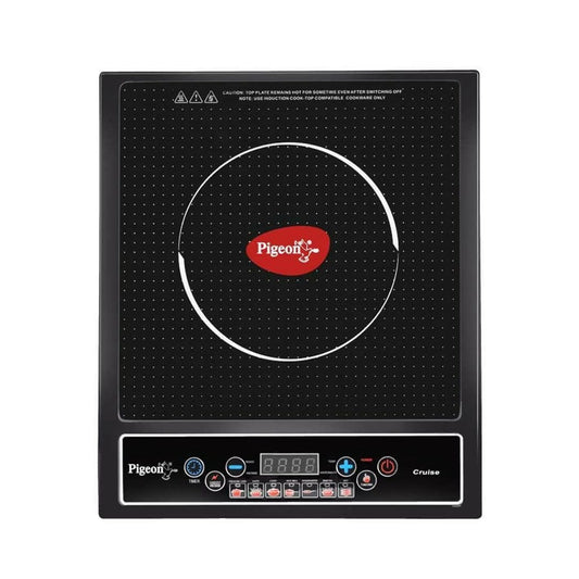 Pigeon Cruise 1800 watt Induction Cooktop (Black) - HalfPe