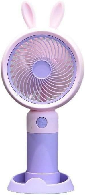 Mini Portable Fan, Powerful Dual Motors Personal Small Handheld with Base (Turbo Fan) - HalfPe