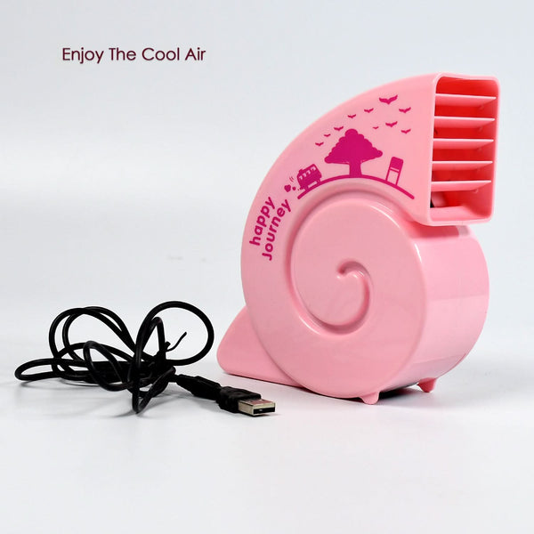 USB Mini Fan – Cute Bright Color Desktop Cooling Fan