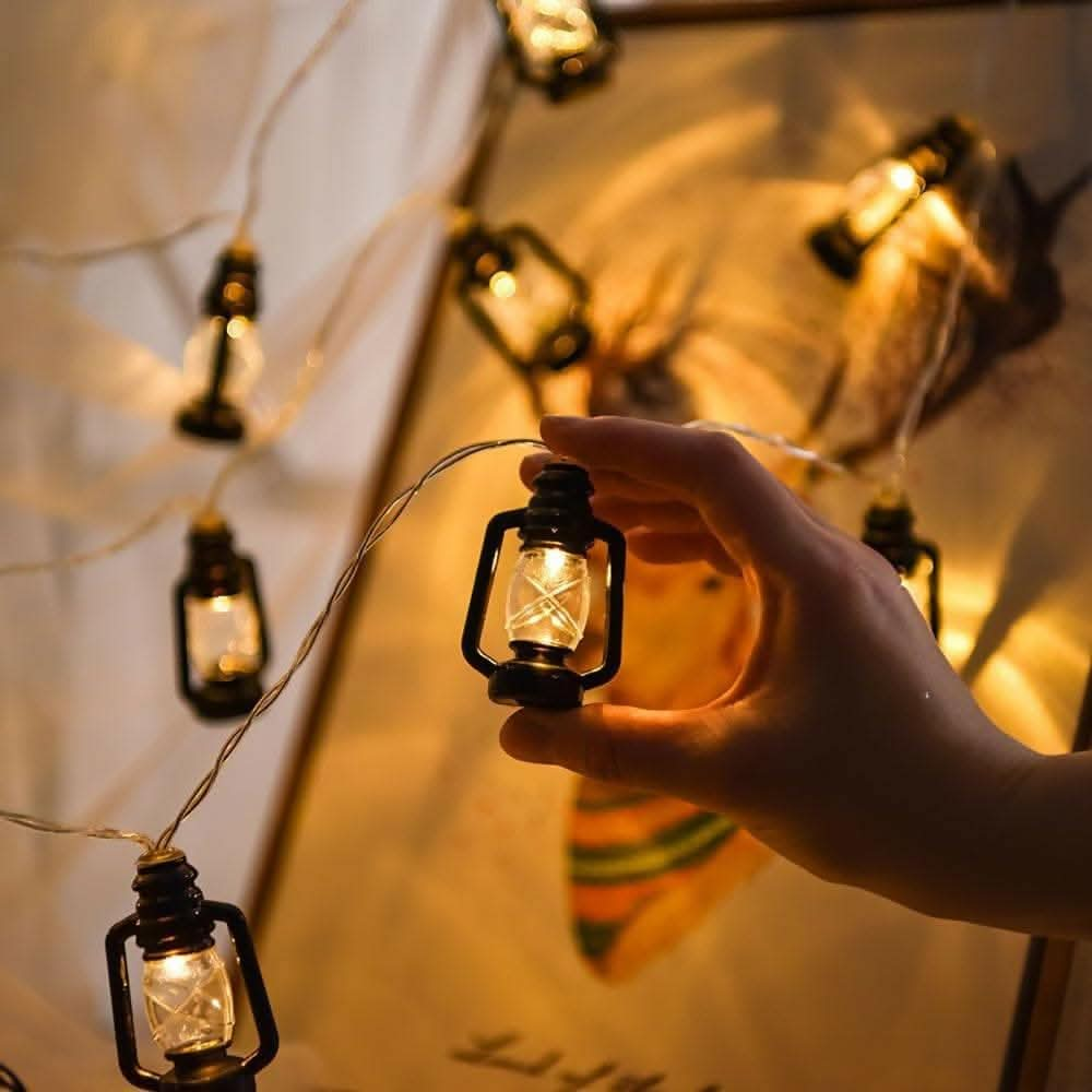 Lantern 10 LED String Lights for Home Decoration - HalfPe