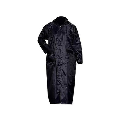 Multispace Long Rain coat, 100% Waterproof (Black. Unisex)