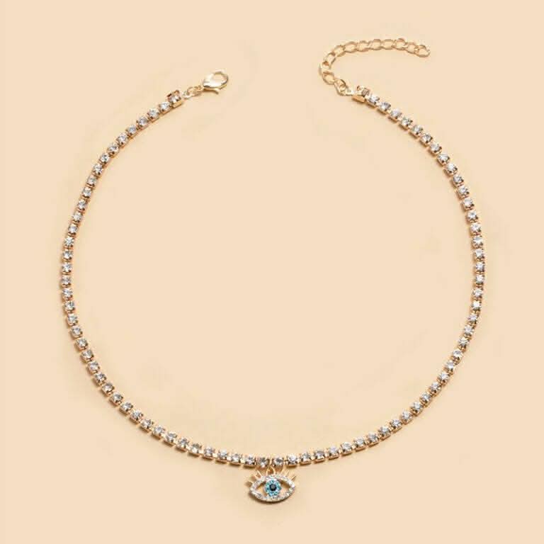 Gold Plated Layered Necklace for Women And Girls MK Collections