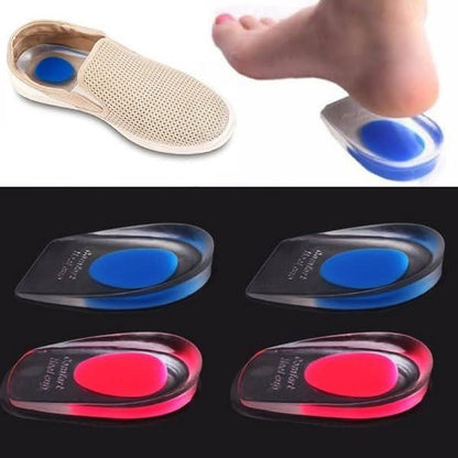 Gel Heel Cups Silicon Heel Pad For Heel Ankle Pain