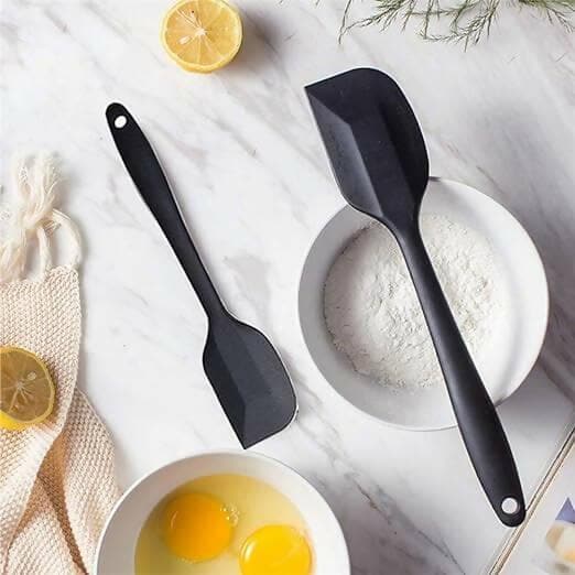 P-plus international silicone spatula 446F heat resistant (set of 2) - HalfPe