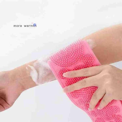 Brush towel body cleaning bathroom shower strap - HalfPe