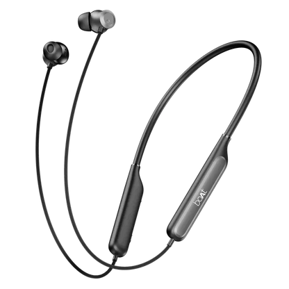 boAt Rockerz 210 ANC Bluetooth in Ear Neckband w/Spatial Audio, 30dB ANC, AI-ENx Technology, 40hrs Playback, EQ Modes, 13 mm Drivers, Dual Pairing & Fast Pair(