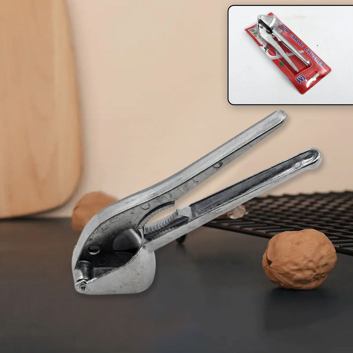 Lightweight Aluminum Garlic Press