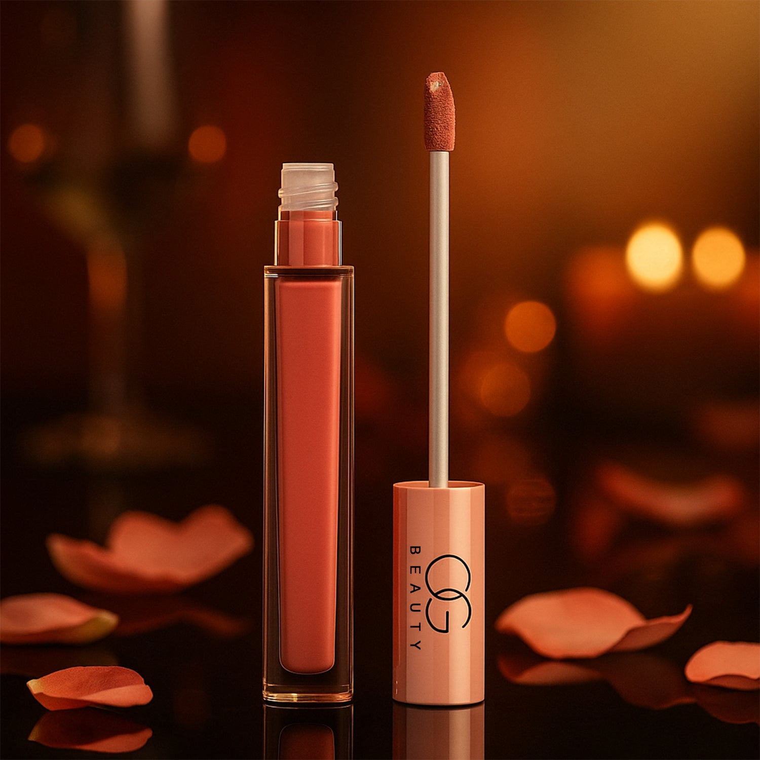Og Beauty Coral Charm Moisture Lock Liquid Lipstick (4.5 Ml  1 Pc)