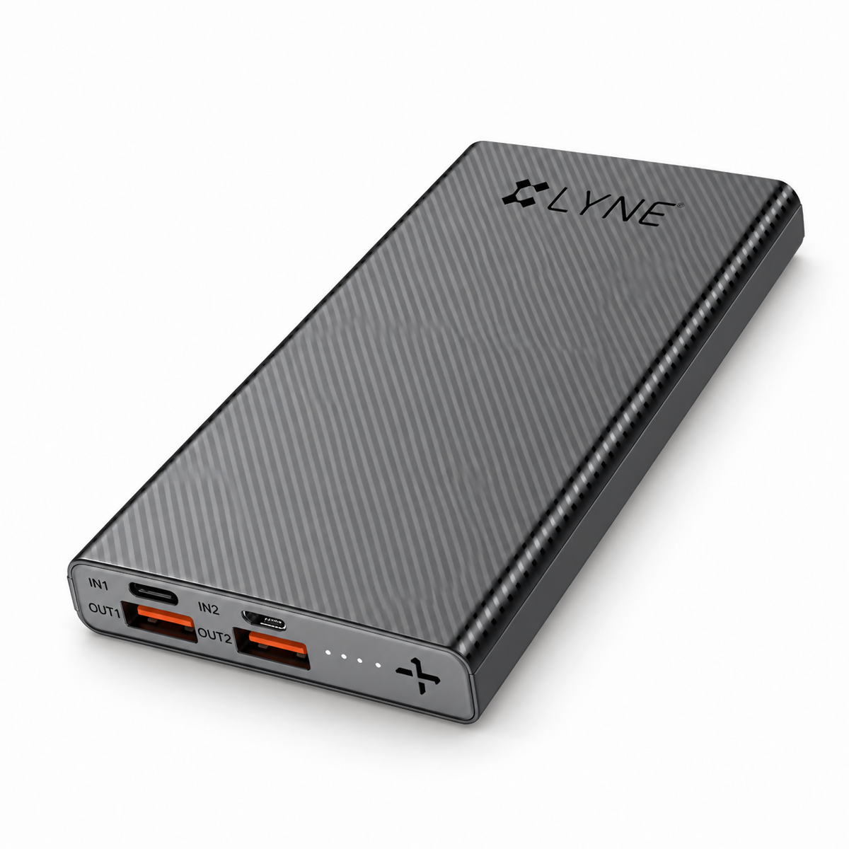 LYNE PowerBox 14 10000mAh 17W Fast Charging Power Bank with Dual USB Output & Type-C/Micro USB Input