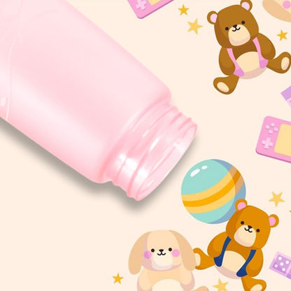 Unique Shape BPA-Free Plastic Water Bottle with Carry Cord – 550ml