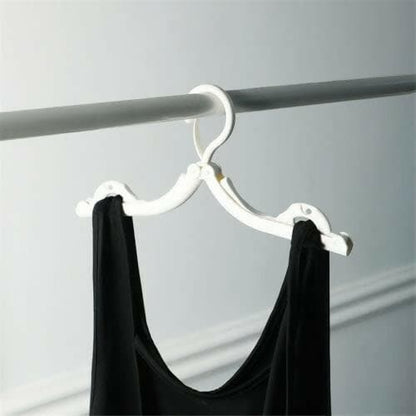 Portable & Foldable Multicolor Plastic Hangers (Single piece) - HalfPe