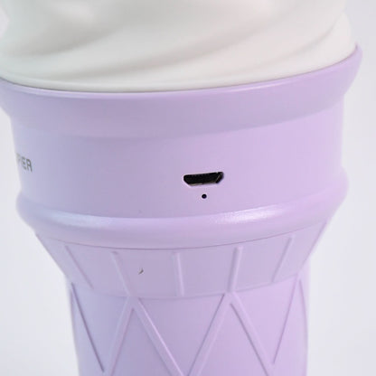 Ice Cream Cone Shape Air Freshener Humidifier (1pc  Purple )