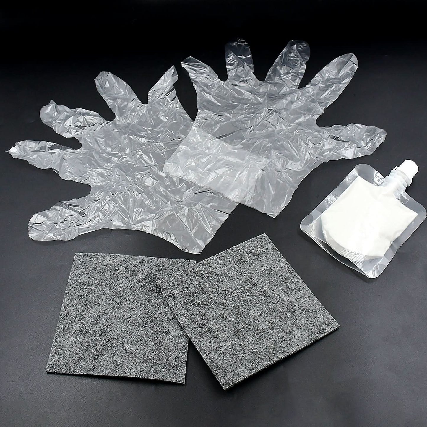 Nano Magic Car Scratch Remover Repair Kit with Solution & Cloths