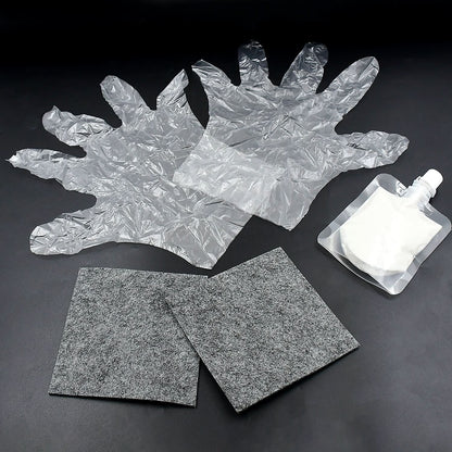 Nano Magic Car Scratch Remover Repair Kit with Solution & Cloths