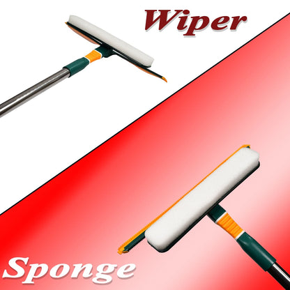 3 in 1 Glass Wiper for Cleaning Floors, Windows, and Dust in Home and Office