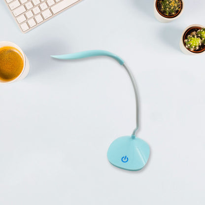 Study Lamp Led Touch On Off Switch Student Study Reading Dimmer Led Table Lamps White Desk Light Lamp