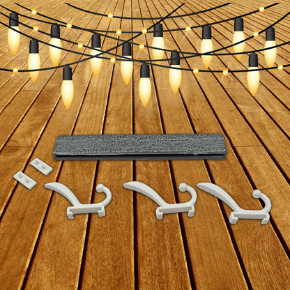 Cloth Hanger Wall Door Hooks Rail For Hanging Clothes For Hanging Hook Rack Rail Extra Long Coat Hanger Wall Mount For Clothes Jacket Hats 6 Hook