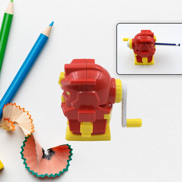 Teddy Shaped Pencil Sharpener with Removable Tray – Kids Stationery Gift