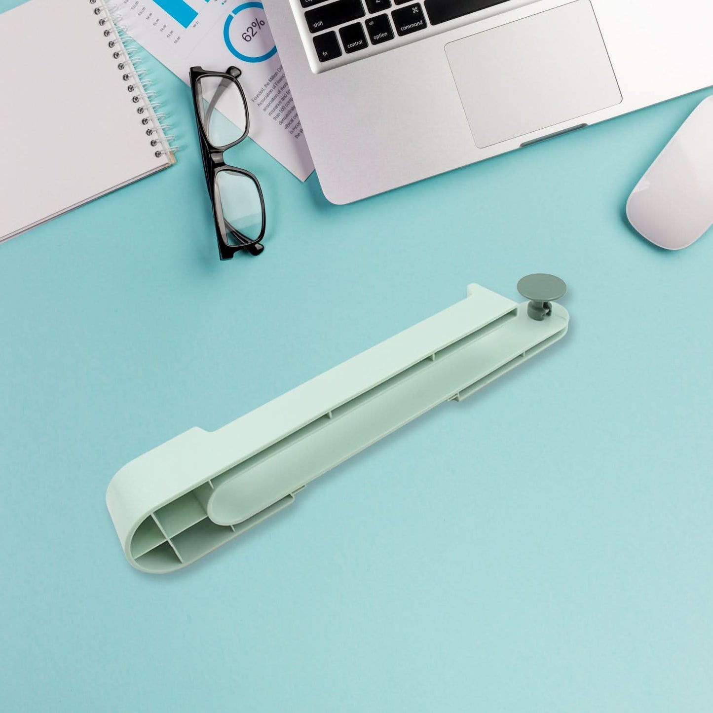 Wall Mounted Towel Rack with Hook – Plastic Storage Holder for Home Use (1 Pc)