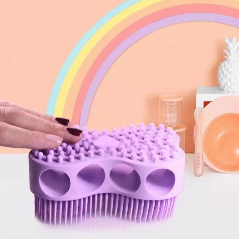 Silicone Bath Brush For Babies - HalfPe