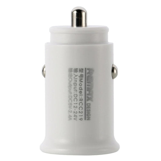 Wk Car Charger Rcc219 2-4A(White) - HalfPe