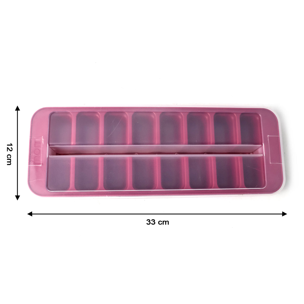 Supermom Frizzy Ice Tray With 2-in-1 Compartment & Leak-Proof Plastic Ice Cubes And Storage Box (1 Pc)