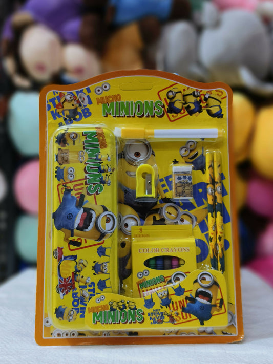 Minions theme Stationery and Drawing Kit for Kids