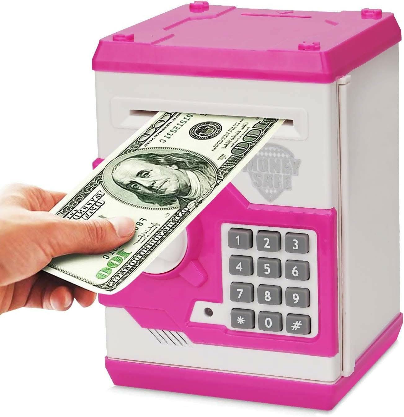 Electronic Piggy Bank, Mini ATM Password Money Bank - HalfPe