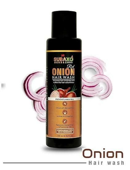 SUBAXO Onion Shampoo (120 ml) & Apple Cider Vinegar Face Wash (200 ml,Combo) - HalfPe