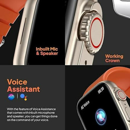 T800 Ultra Smart Watch - Wireless Charging, 1.99