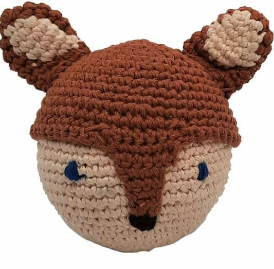 Captain Zack Crochet Fox Dog Toy