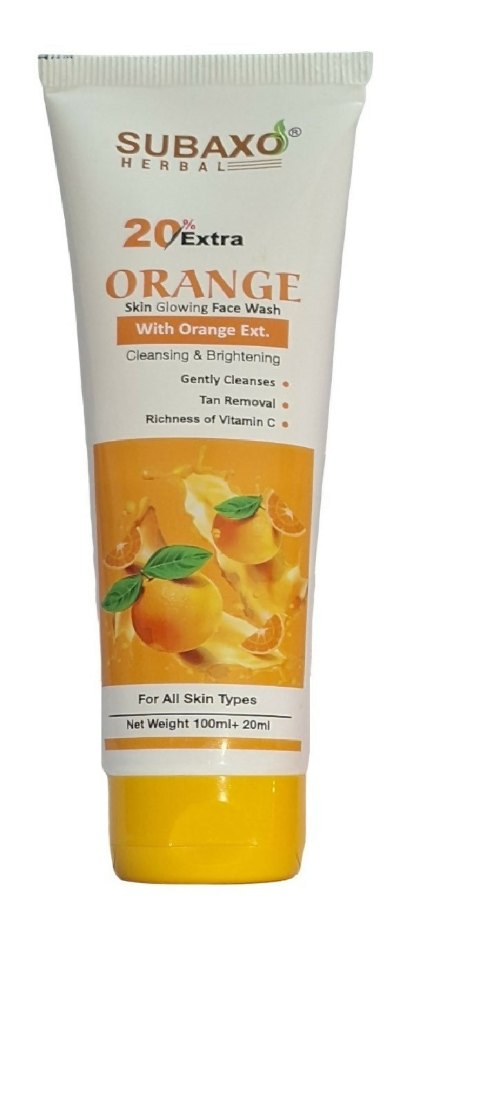 orange face wash