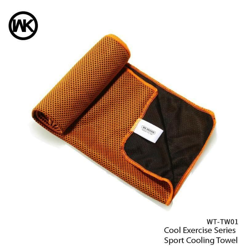 Wt-Tw01 Gym Towel(Orange, 30x90 cms) - HalfPe