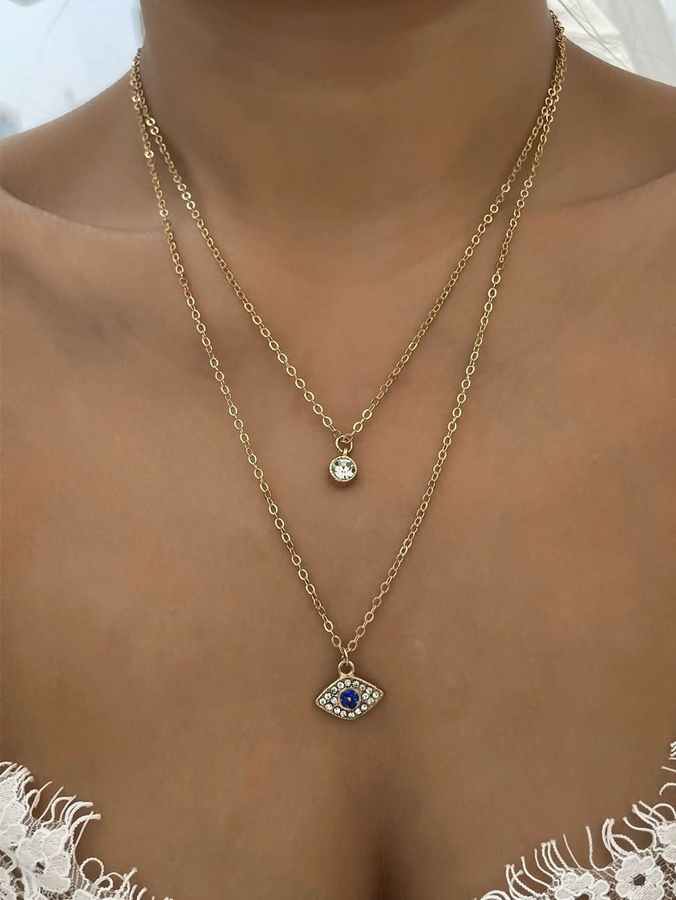 Shine Pearl Necklace Set – Classic & Contemporary (Set of 2) pinapes