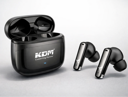 KDM RoyalPods W2 Wireless Bluetooth 6.0 Headphones with 6-Mic ENC & Smart Voice Assistant – multi colour Dreams Gadgets