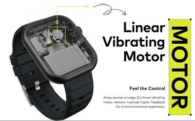 itel Alpha Edge Bluetooth Smartwatch with Square Touch Display LUCKY MOBILES & ELECTRONICS